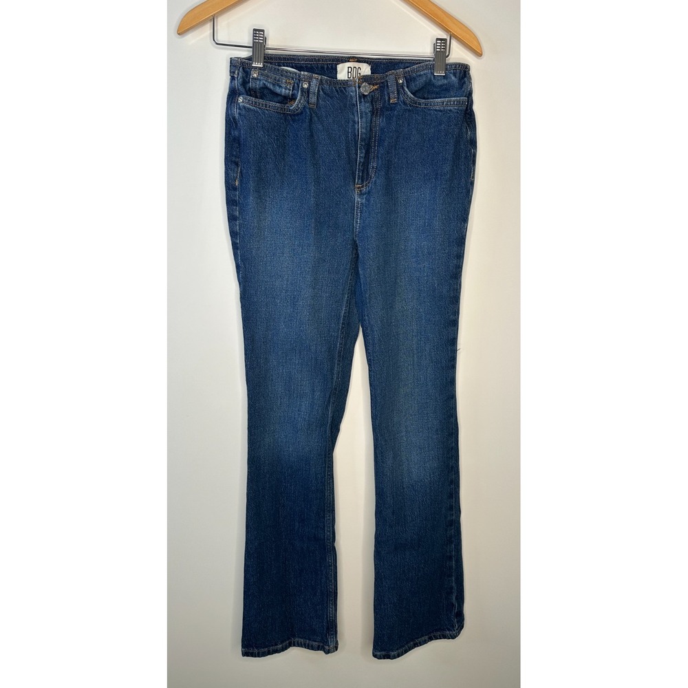 BDG Urban Outfitters No Waistband Low Rise Straight Leg Jeans Blue Size 25 - Picture 2 of 15